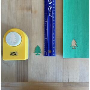 Punch Bunch Christmas Tree Paper Punch